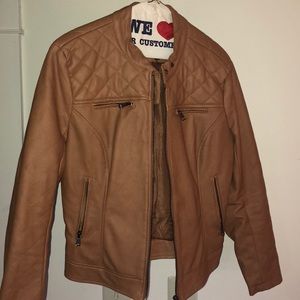 Vegan Leather Jacket